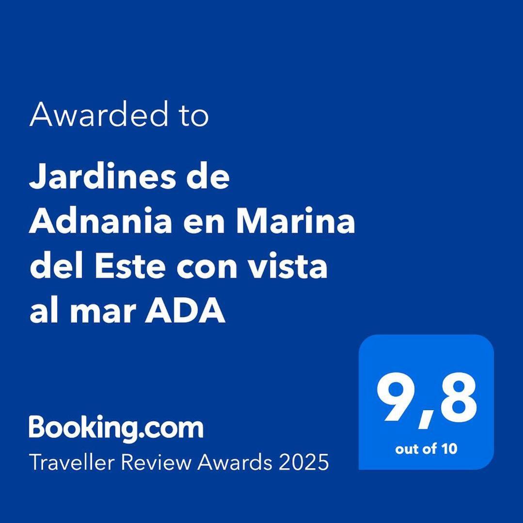 Jardines De Adnania En Marina Del Este Con Vista Al Mar Ada La Herradura  Exteriör bild